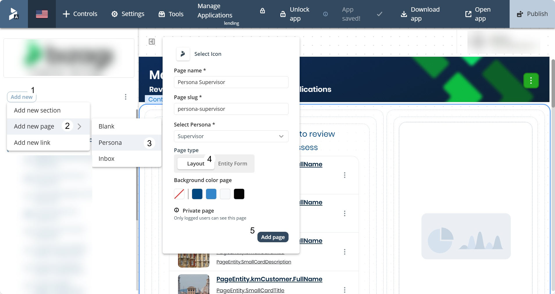 Persona Page Layout 01